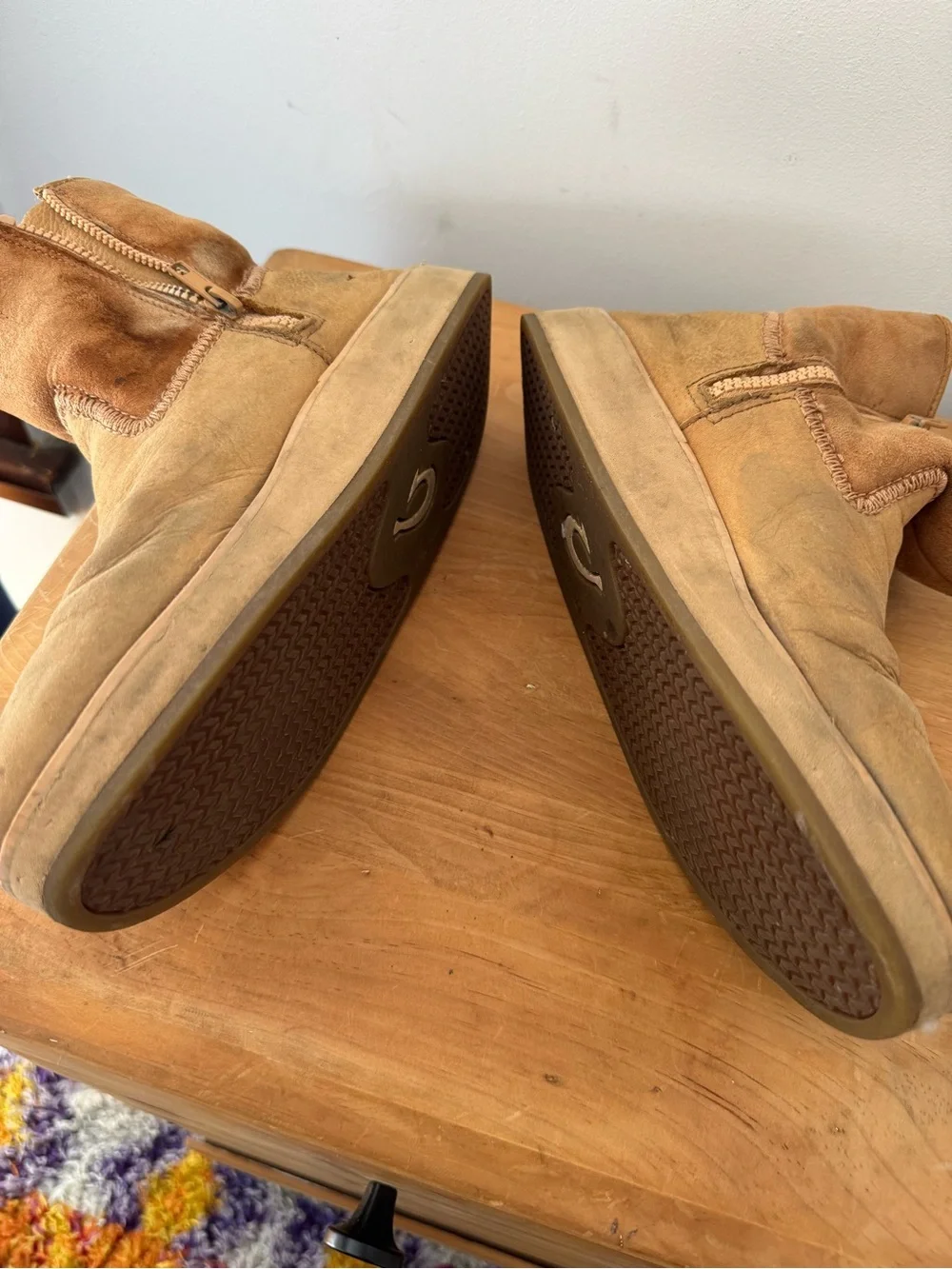 OluKai suede upper